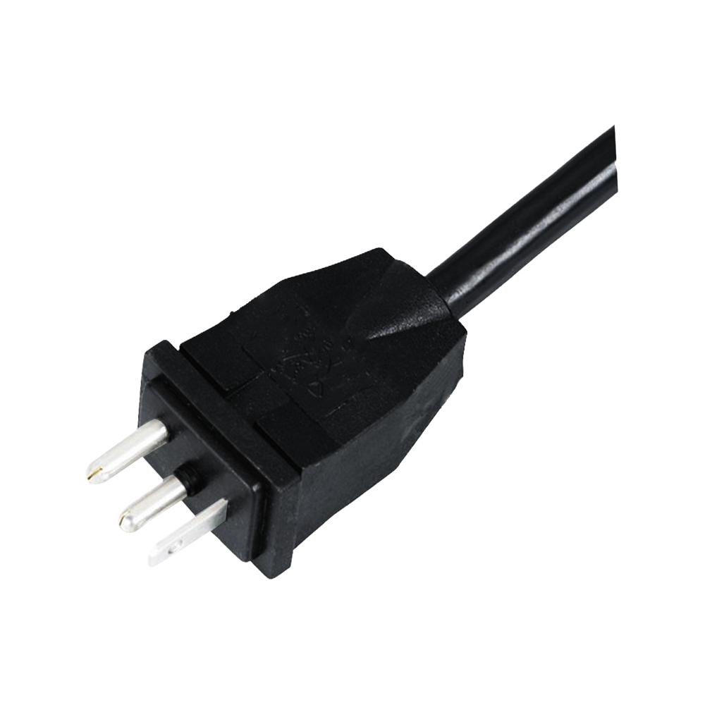 FT-5 US standard three-core square sunshine plug kabel listrik bersertifikasi UL