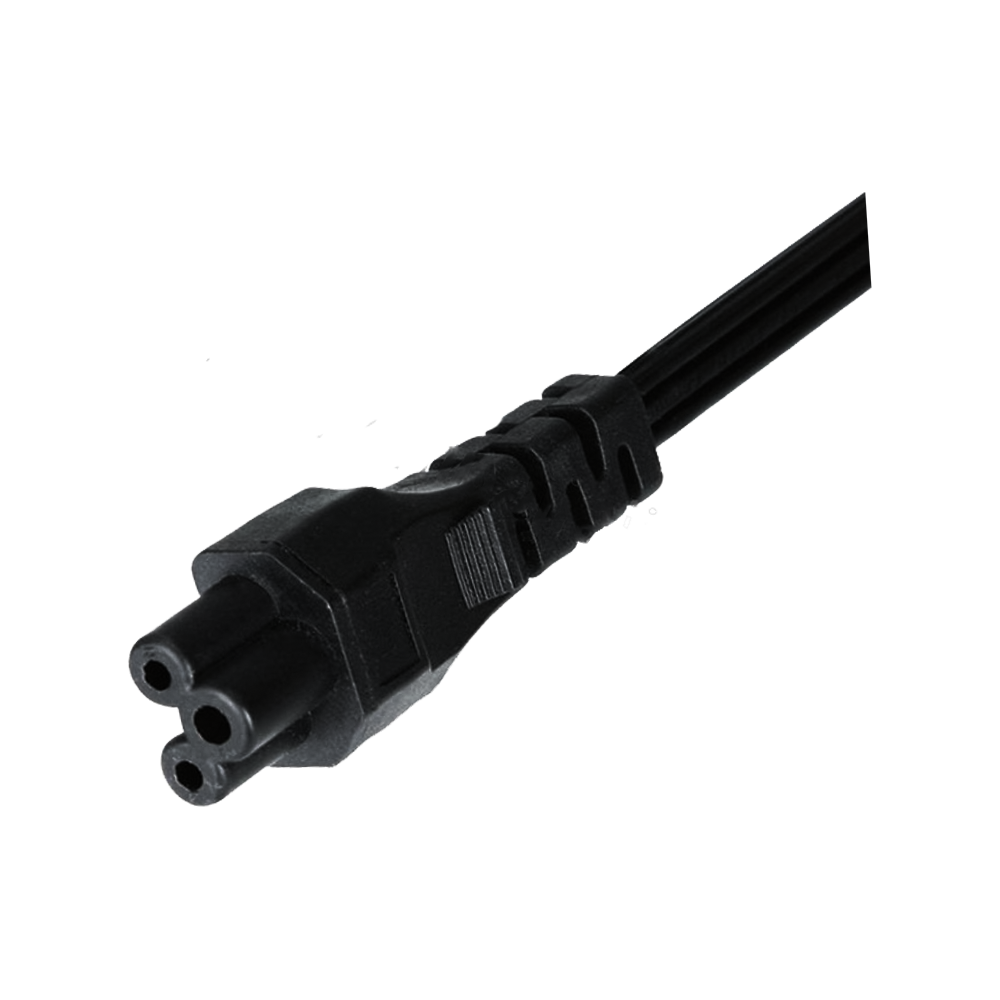 JT4 standar AS tiga-core plum tail konektor C5 kabel daya bersertifikasi UL