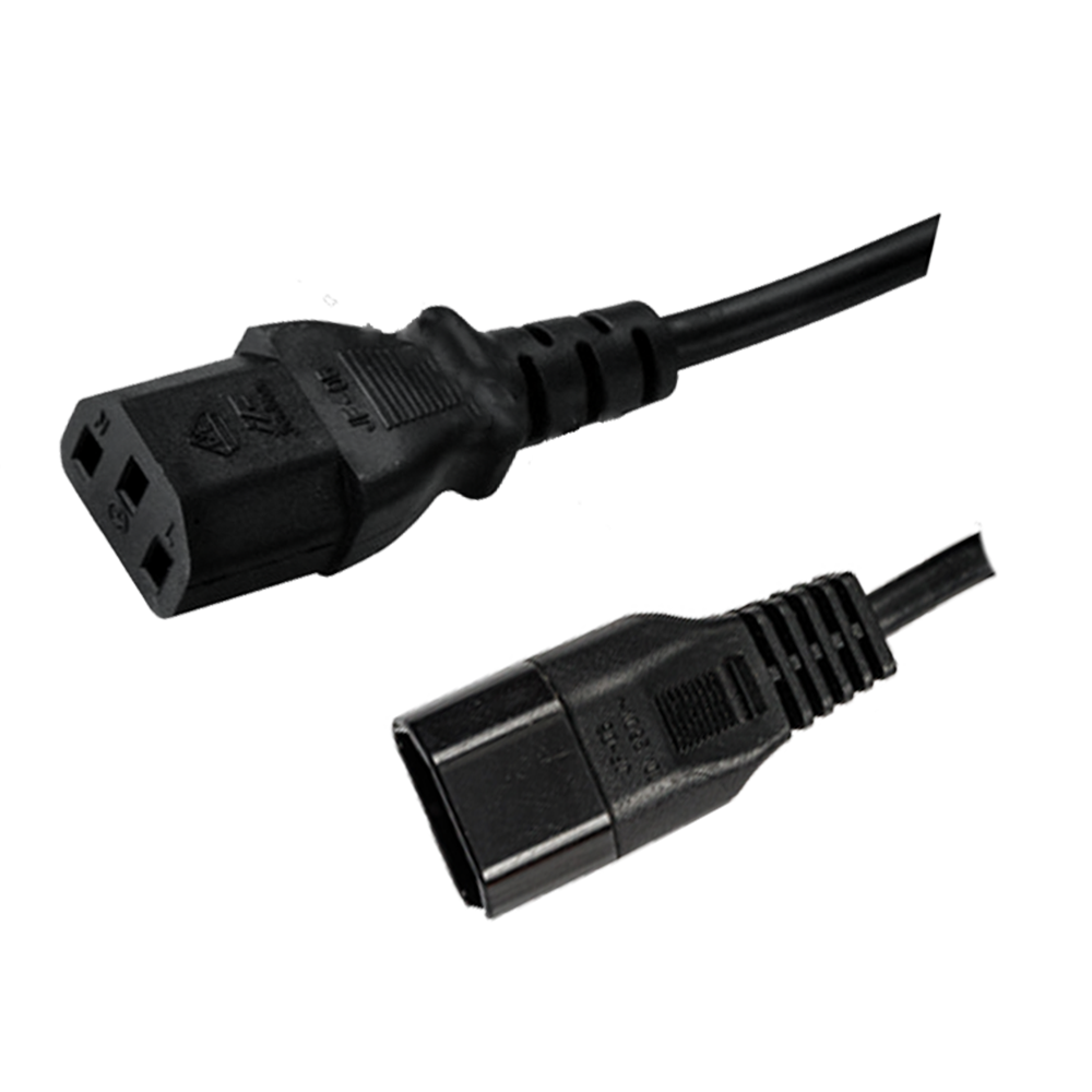 JF-05~JF-06 Regulasi Eropa tiga inti C13C14 pria dan wanita untuk memasang kabel ekstensi Kabel listrik bersertifikasi VDE