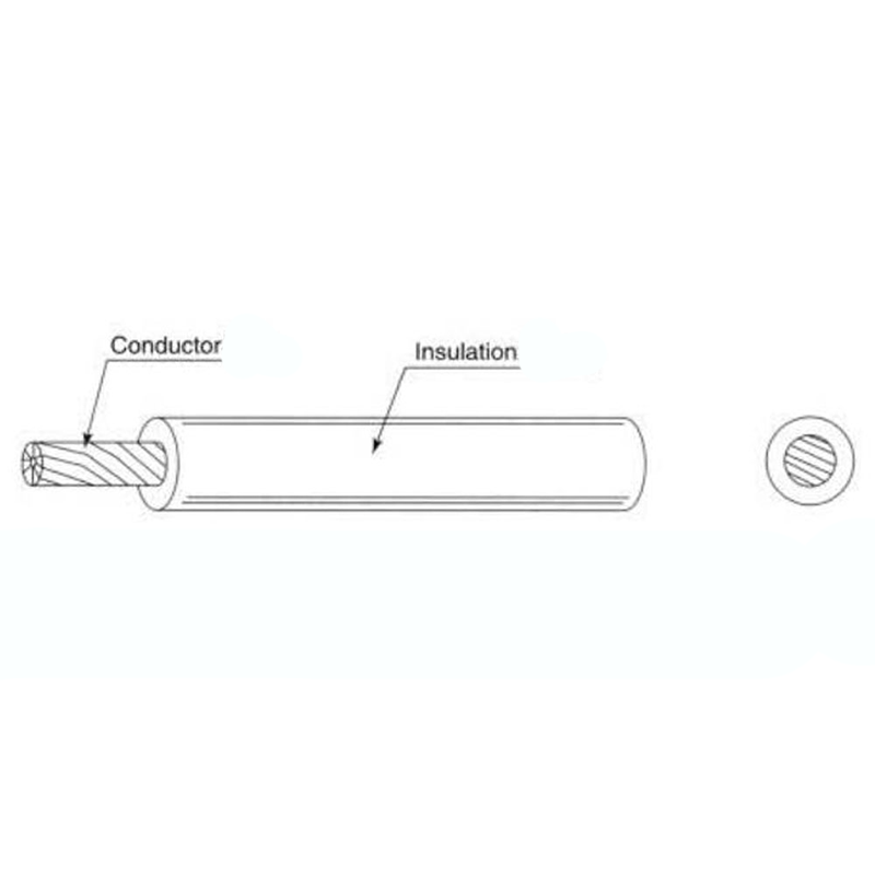 Kabel tunggal berisolasi PVC AWM1007 details